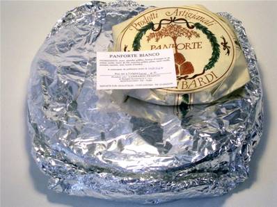 Panforte, à la coupe