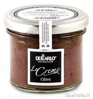 Crème d'olives noires