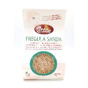 Fregola sarda (petites pâtes sardes grillées au four)