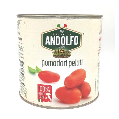 Tomates pelées italiennes en boîte
