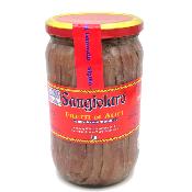 Filets d'anchois Sangiolaro à l'huile végétale (engraulis encrasicholus)