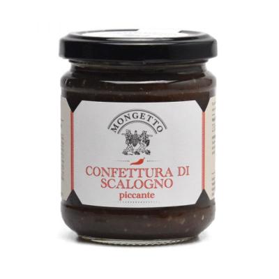 Confiture d'échalotes aux raisins secs pimentée 