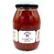 Sugo Sughetto, sauce tomate relevée (tomates, olives, câpres, anchois)